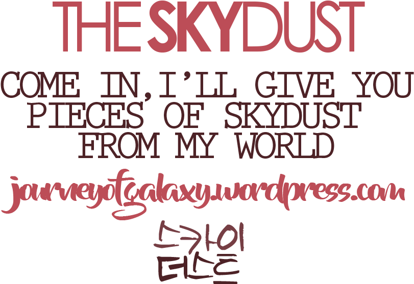 Skydust - - Word Wallpaper Bts V (2745x719), Png Download