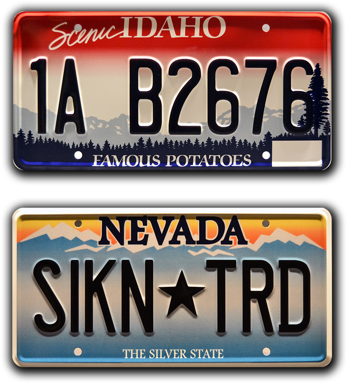Movie Collectible Man Cave Décor From Supernatural - Nevada License Plate (1184x1316), Png Download