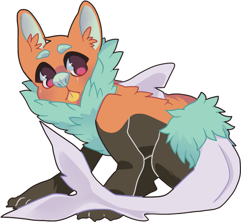 Drawn Furry Fursona - Fursona Png (900x780), Png Download