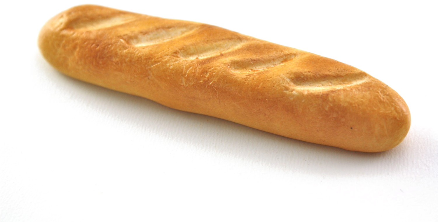 Baguette Bread Free Png Image - Baguette Bread (1500x1001), Png Download