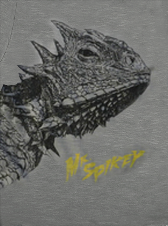Lion Of Leisure T-shirt Ls Lizard - Green Iguana (960x720), Png Download
