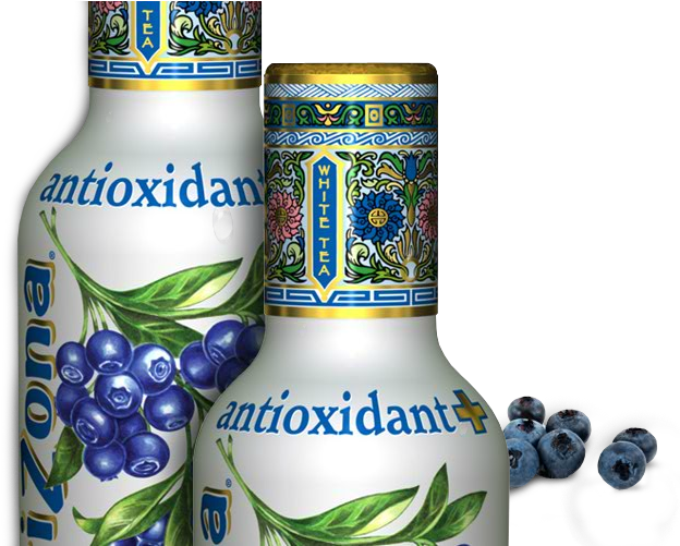 Arizona Blueberry White Tea (638x500), Png Download