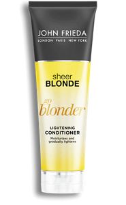 Go Blonder Lightening Conditioner - Sunscreen (185x300), Png Download