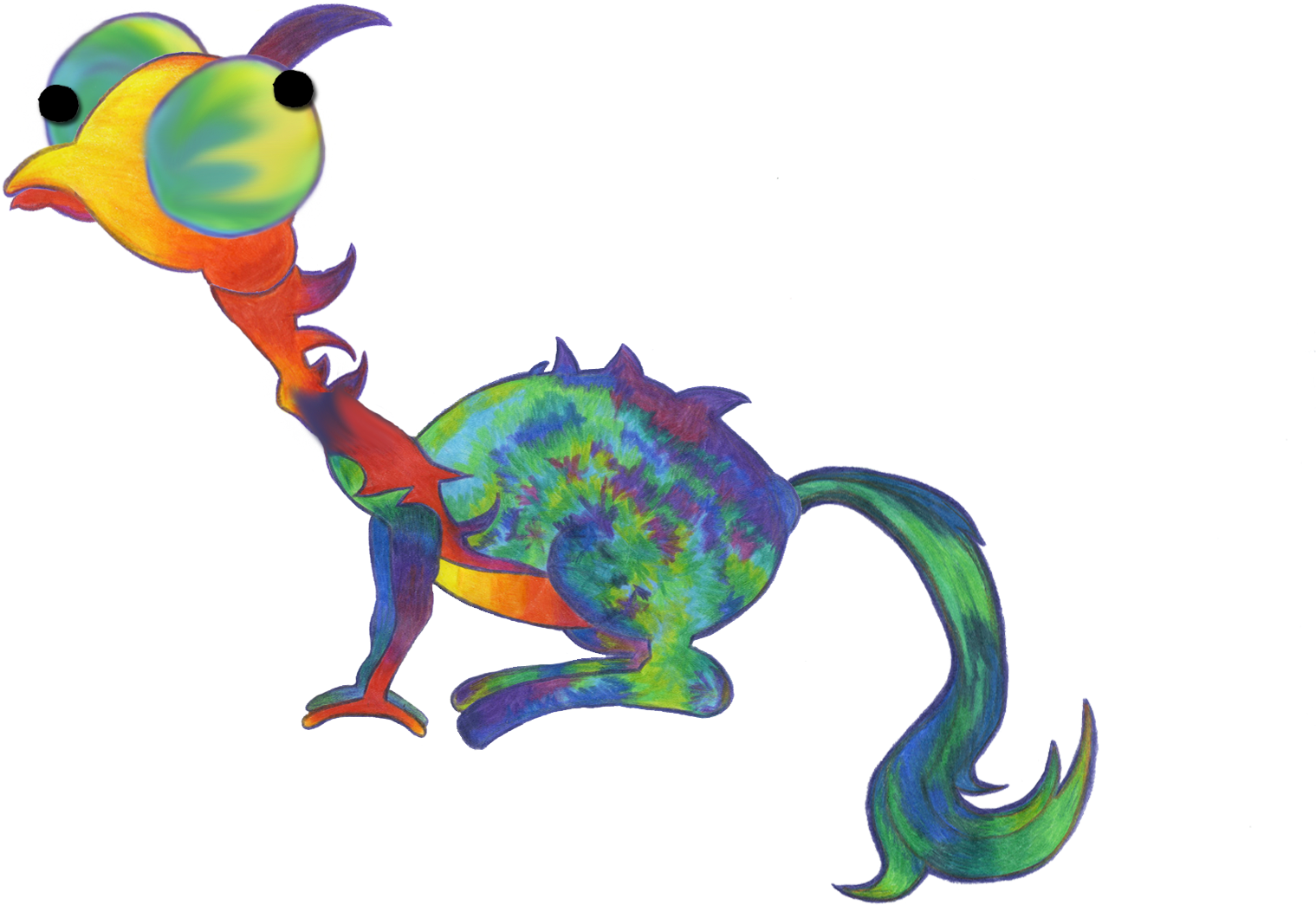 Lizard - Illustration (1920x1080), Png Download