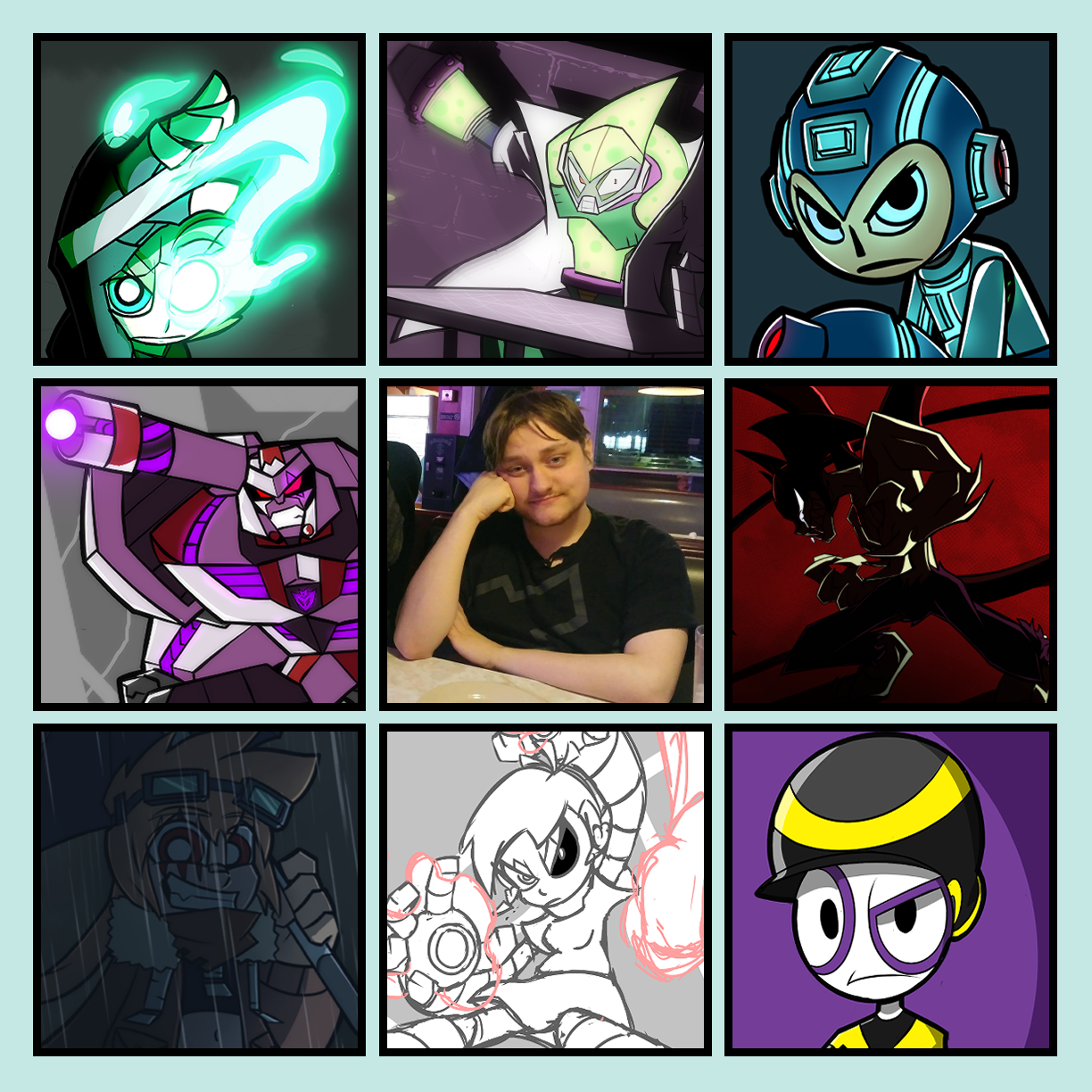 ~art Vs Artist~ - Cartoon (1224x1224), Png Download