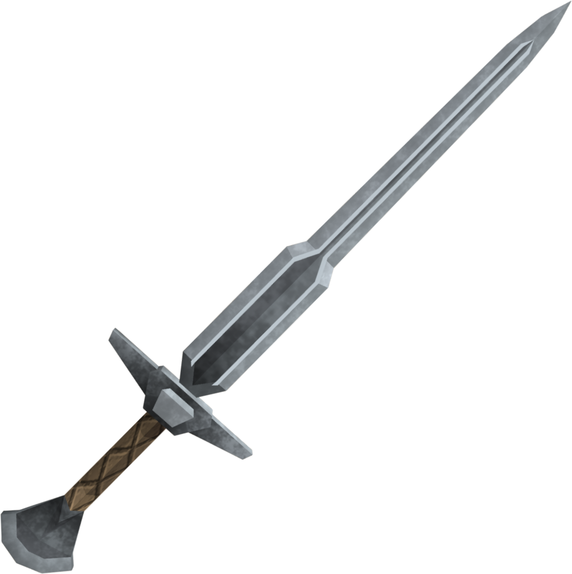 Latest Holding Hands, World Of Warcraft, Swords, Axe - Runescape Steel Sword (1117x1121), Png Download