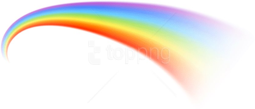 Free Png Download Transparent Rainbow Png Images Background - Transparent Rainbow Background Png (850x376), Png Download