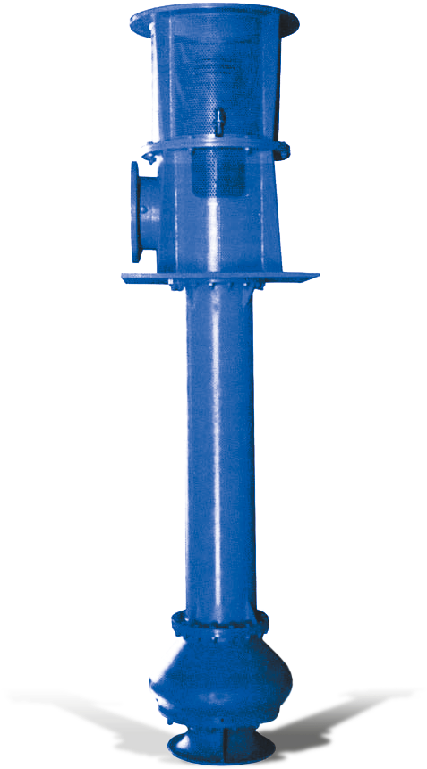 Water Vertical Lineshaft Pumps - Cylinder (561x956), Png Download