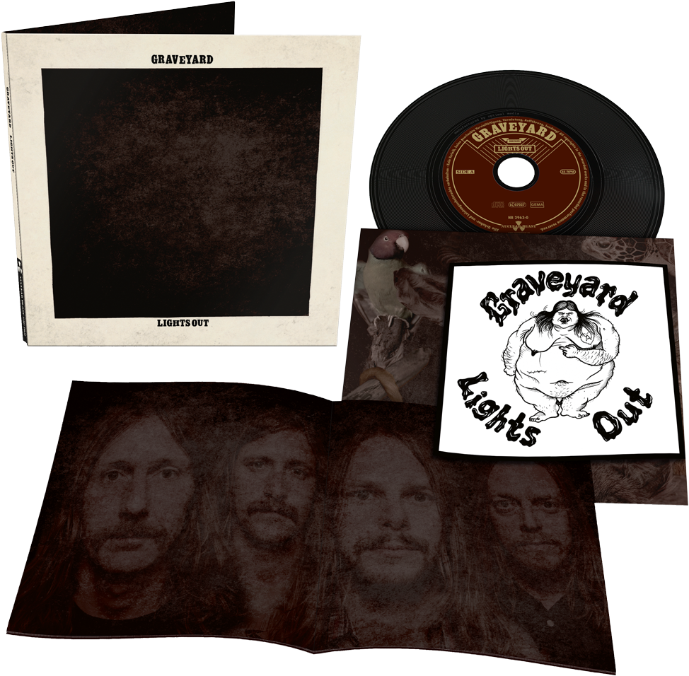 Graveyard Lights Out Vinyl (1000x1000), Png Download