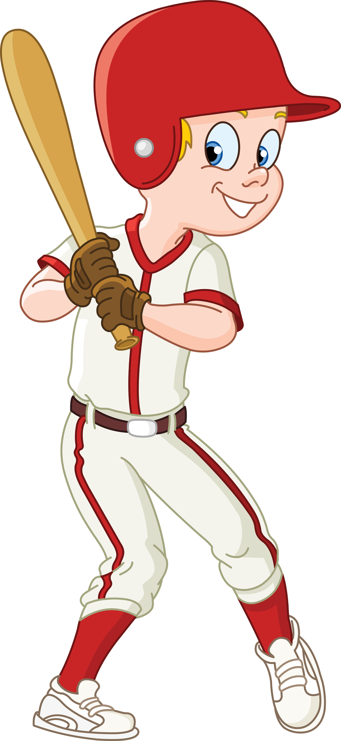 Photos - Baseball Player Cartoon Transparent (1107x2400), Png Download