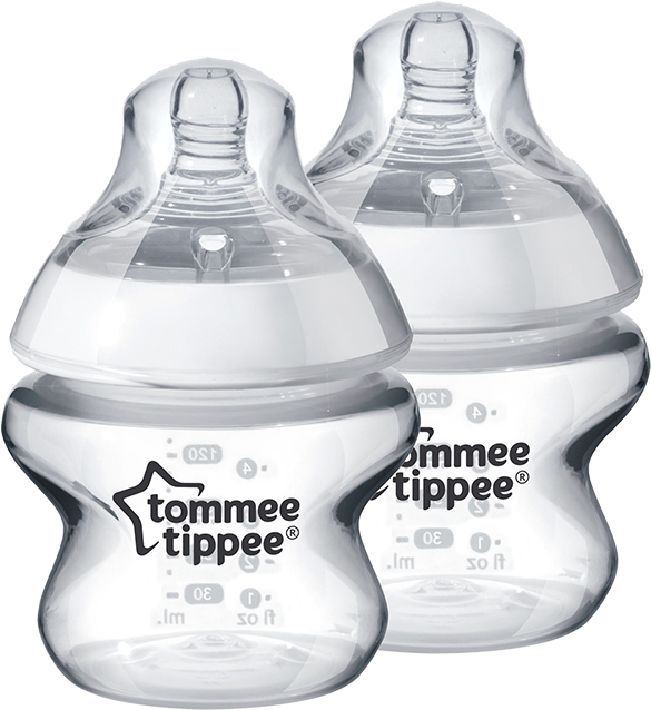Za 150ml X2 - Tommee Tippee Bottle New Born (800x800), Png Download