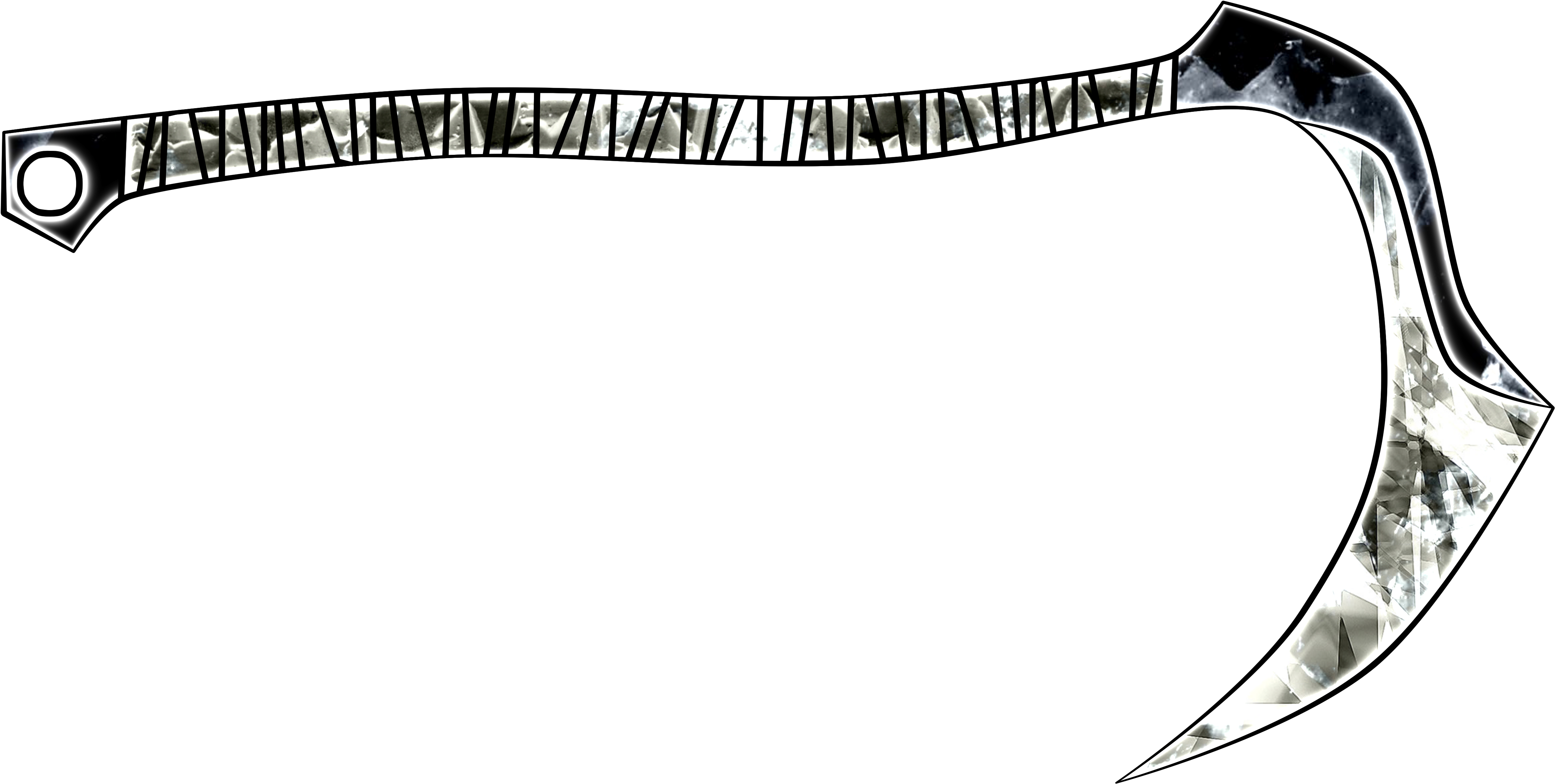 Scythe - Weapon (5000x2500), Png Download