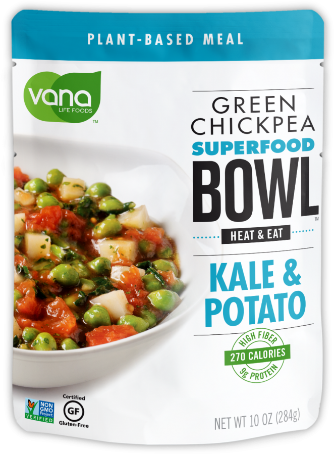 Green Chickpea Superfood Bowl - Food (720x960), Png Download