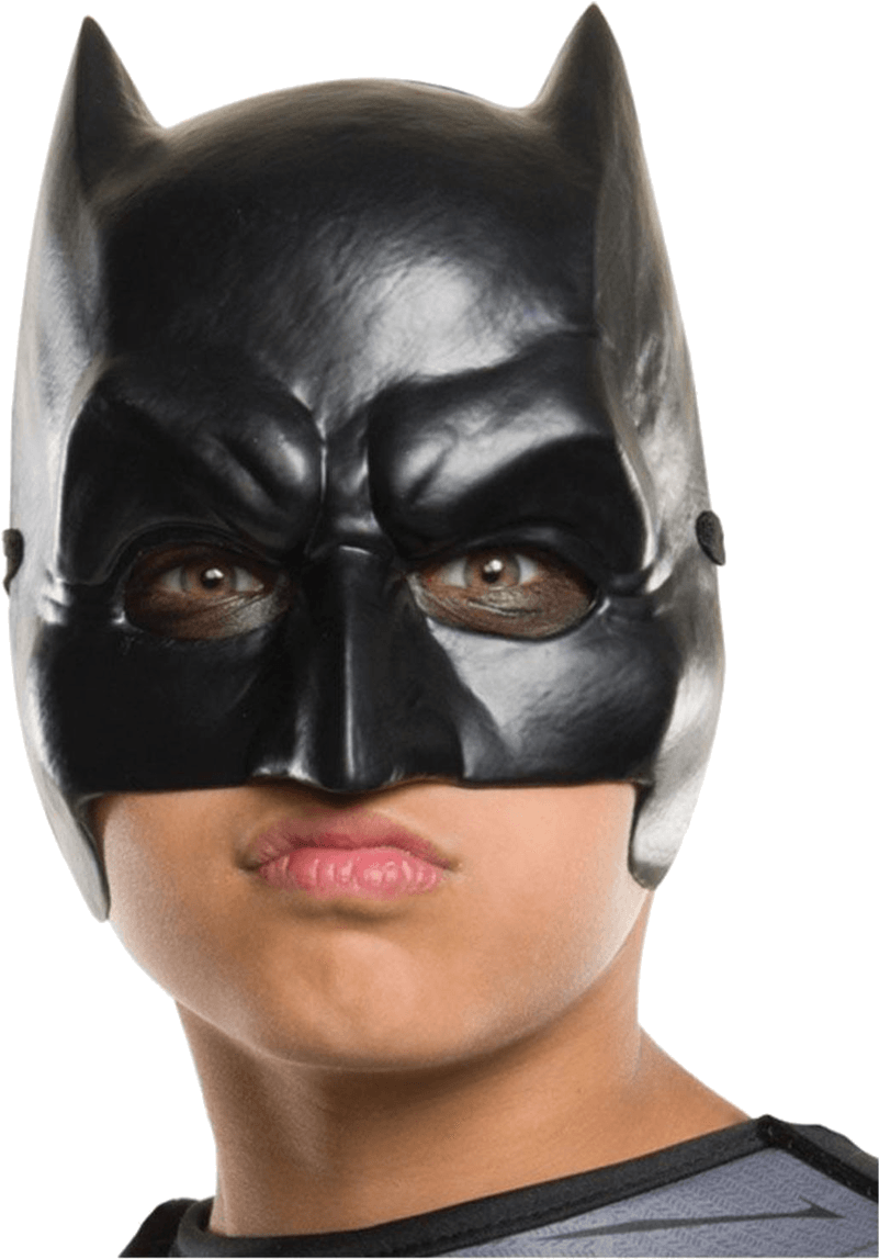 Child Dawn Of Justice Batman Mask - Маска Бетмена (800x1268), Png Download