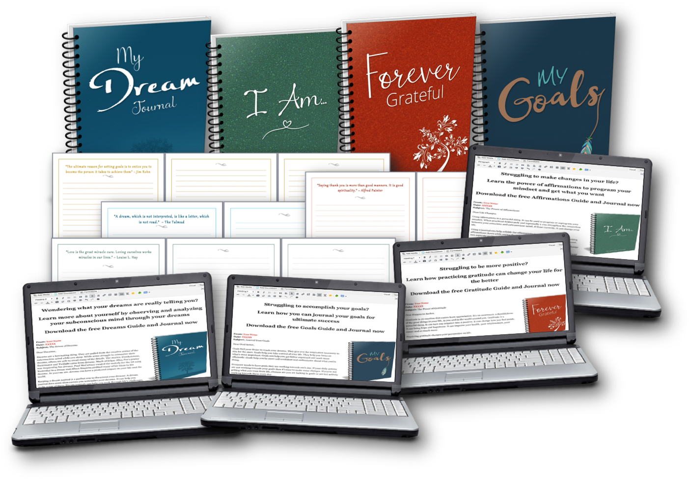 Journal Four Pack - Brochure (1492x1006), Png Download