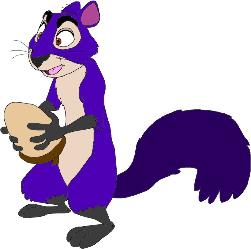 Surly With Acorn Vector By The Acorn Bunch - Cartoon (894x894), Png Download