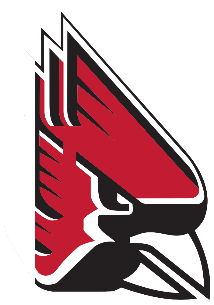 Ball State Cardinals Logo - Ball State University Cardinal (703x1000), Png Download