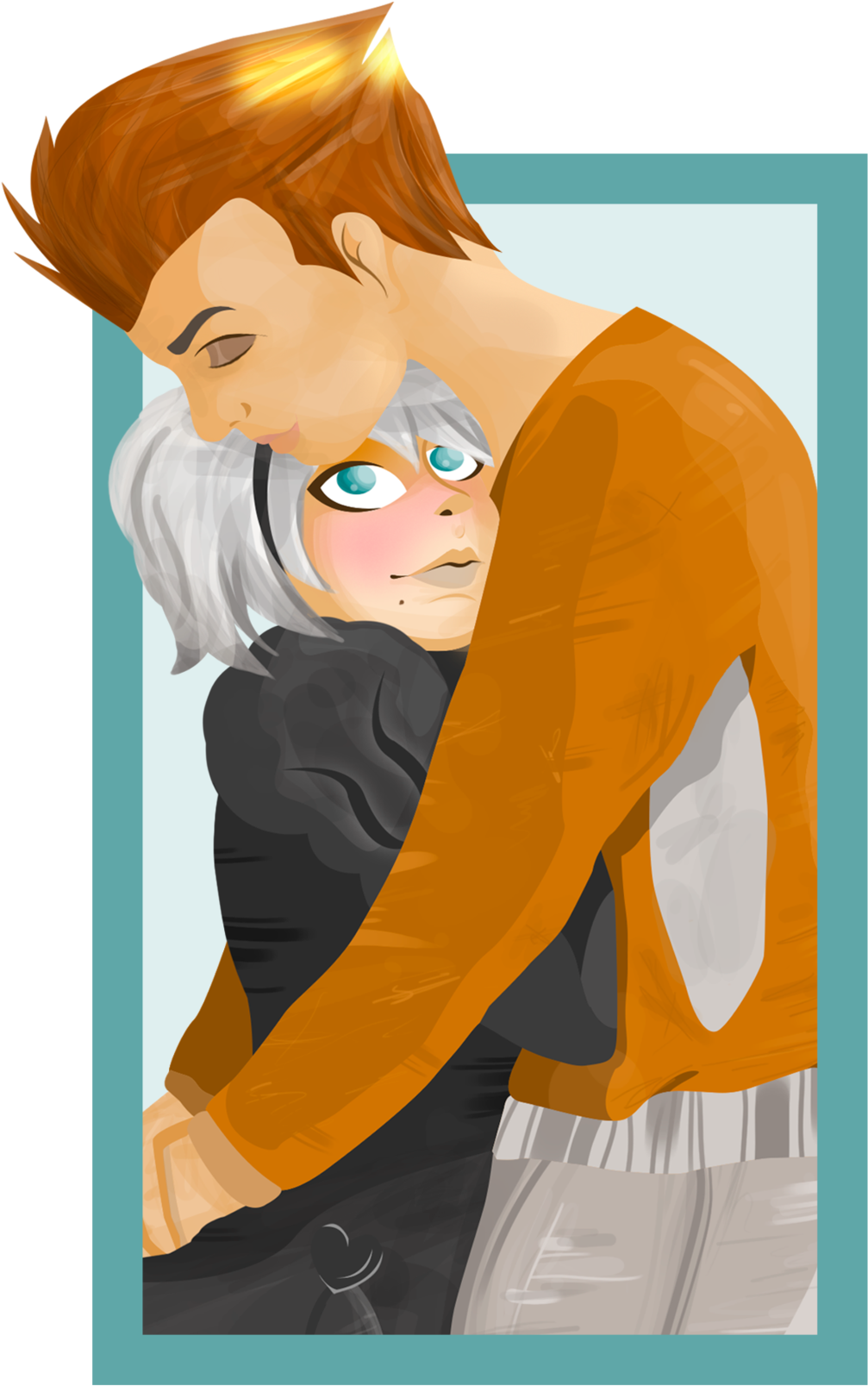 Comission My Social Media - Cartoon (1280x1638), Png Download