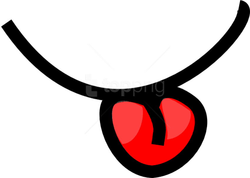 Free Png Download Cartoon Tongue Mouth Clipart Png - Tongue Out Clipart (850x608), Png Download