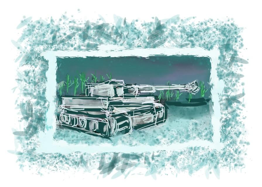 Infiel, Tiger I - Churchill Tank (960x720), Png Download