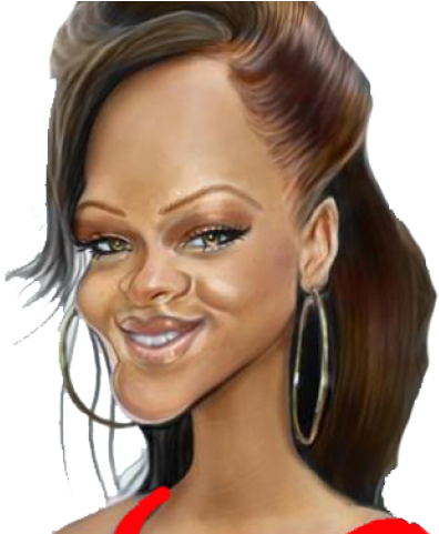 Rihanna Clipart (640x480), Png Download