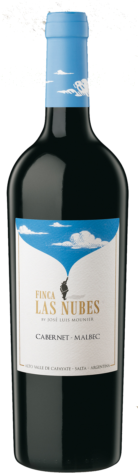 Finca Las Nubes Cabernet Malbec - Finca Las Nubes (465x1654), Png Download