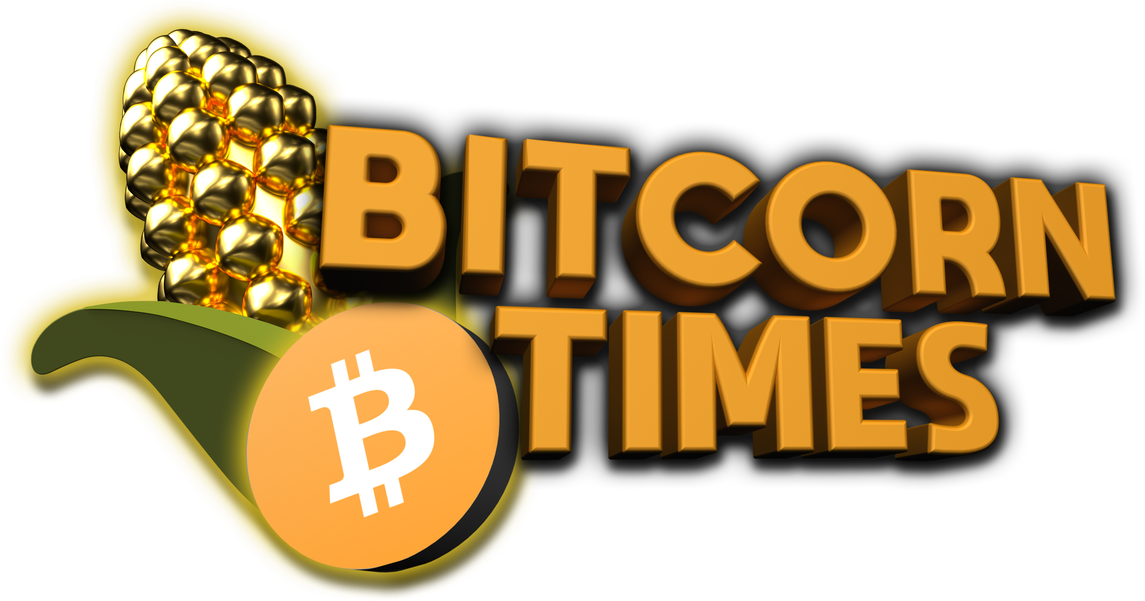 Bitcorn Times - Bitcoin (2358x1200), Png Download
