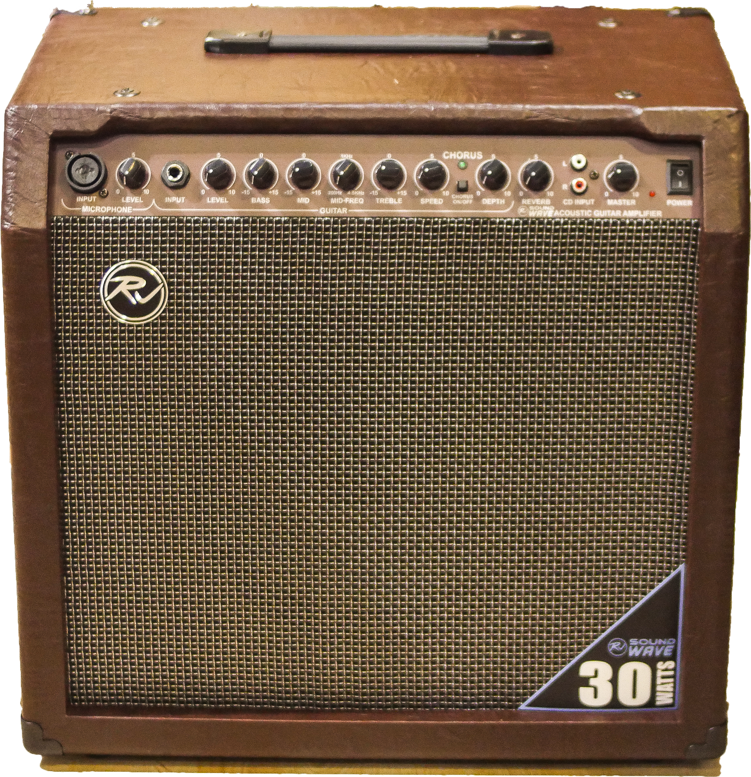 Rj Sound Wave Acoustic Guitar Amp (4137x3103), Png Download
