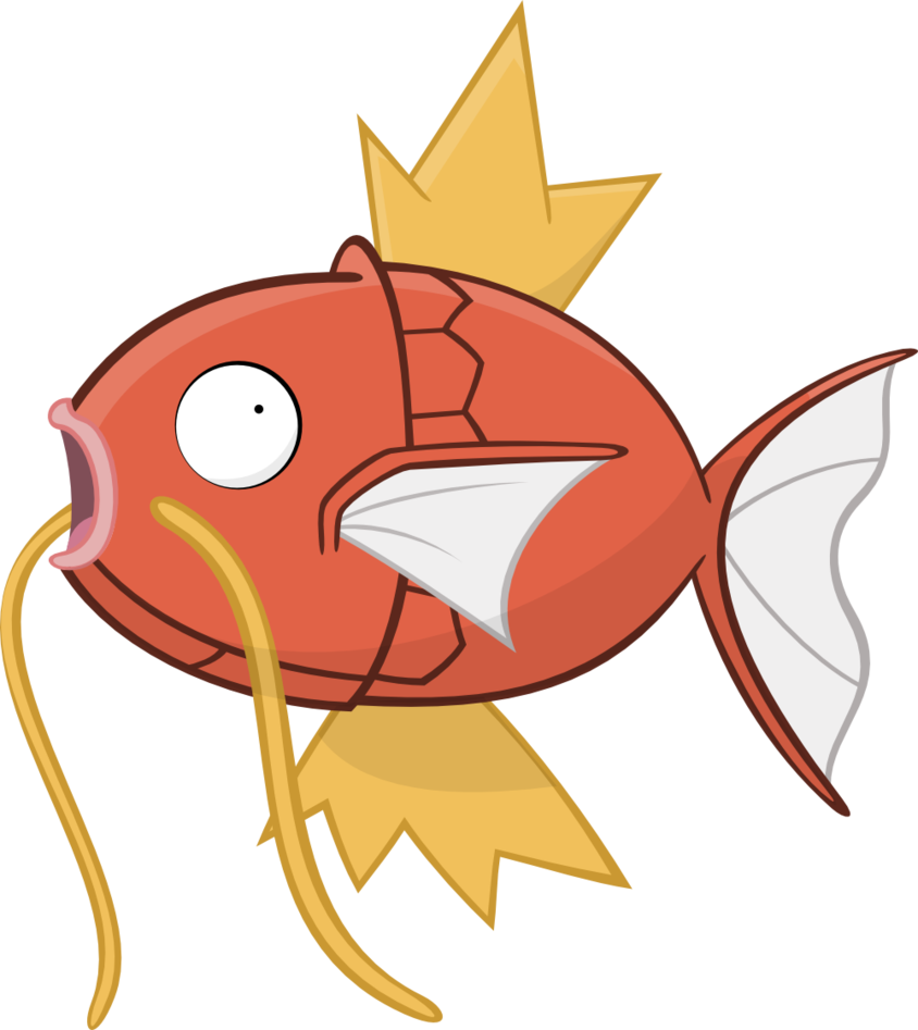 Magikarp Png - Magipark Pokemon (844x947), Png Download