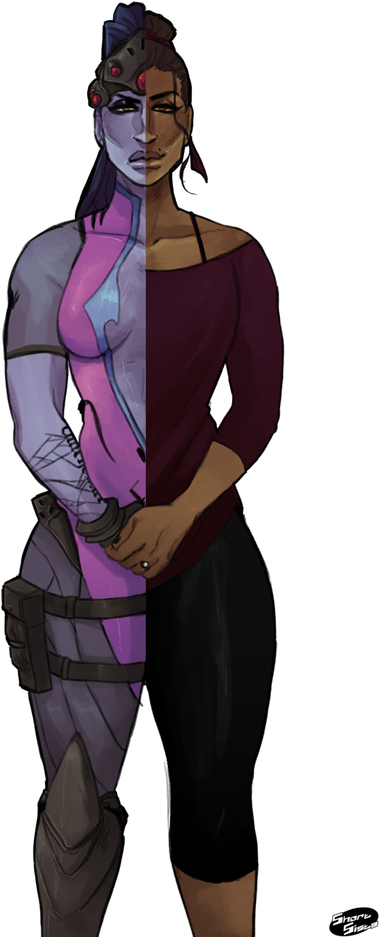 ““amélie ” ” - Ana Amari Hot (973x1920), Png Download