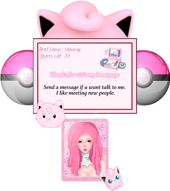 Jiggly Baby Jigglypuff Zpssvsigic7 - Mp3 Player (821x821), Png Download