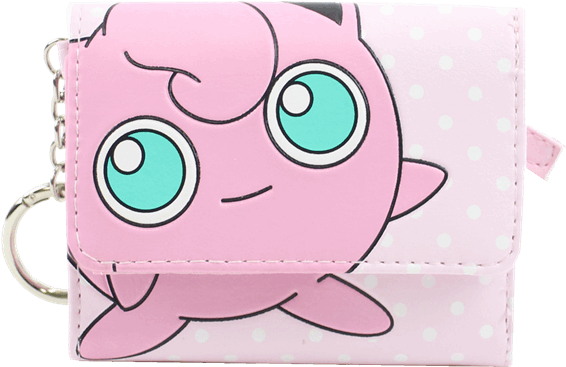 Jigglypuff Trifold Wallet - Jigglypuff Wallet (600x600), Png Download