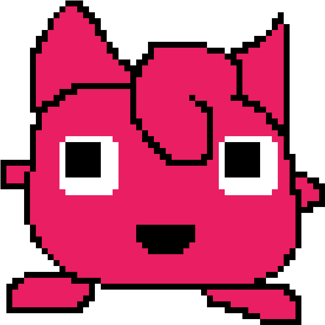 Jigglypuff - Cartoon (1200x1200), Png Download