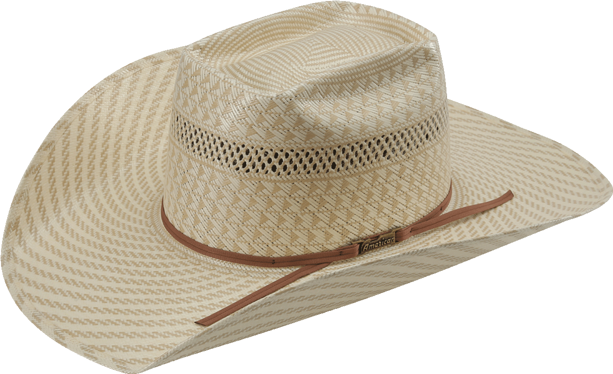 Swirl Vented Straw Hat - 6100 American Hat (1200x738), Png Download