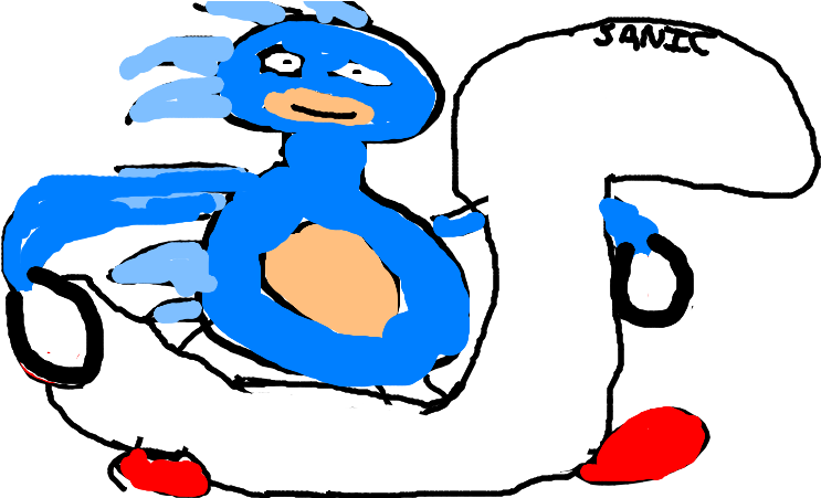 Sanic (798x450), Png Download