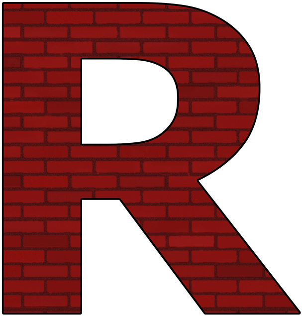 R Alphabet Letter Abc Transparent Font Words - Alphabet R (720x720), Png Download