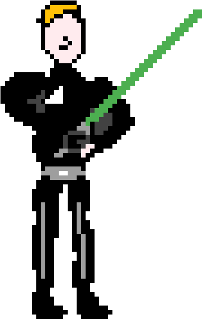 Luke Skywalker - Cartoon (1125x900), Png Download