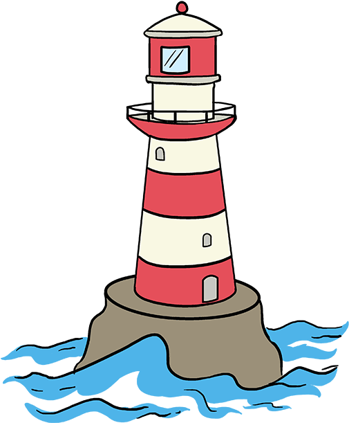 680 X 678 17 - Lighthouse (680x678), Png Download