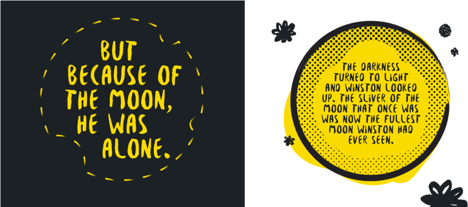 Winston & Rita-03 - Circle (1000x423), Png Download