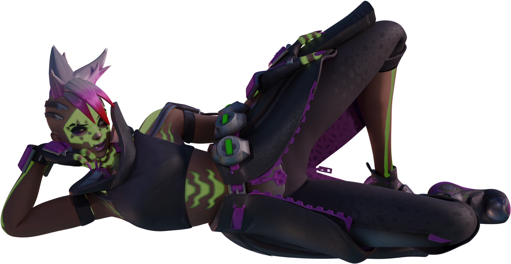 Sombra Chillin' - Cartoon (1920x1080), Png Download