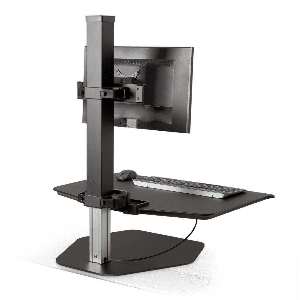 Winston Workstation® Single Freestanding Sit-stand - Computer Monitor (1024x1024), Png Download
