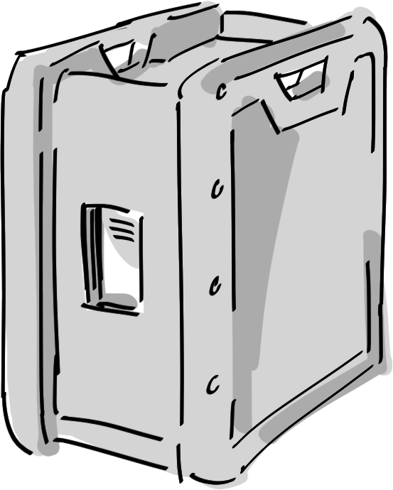 Provision P5 Storage On The Snowball (553x690), Png Download