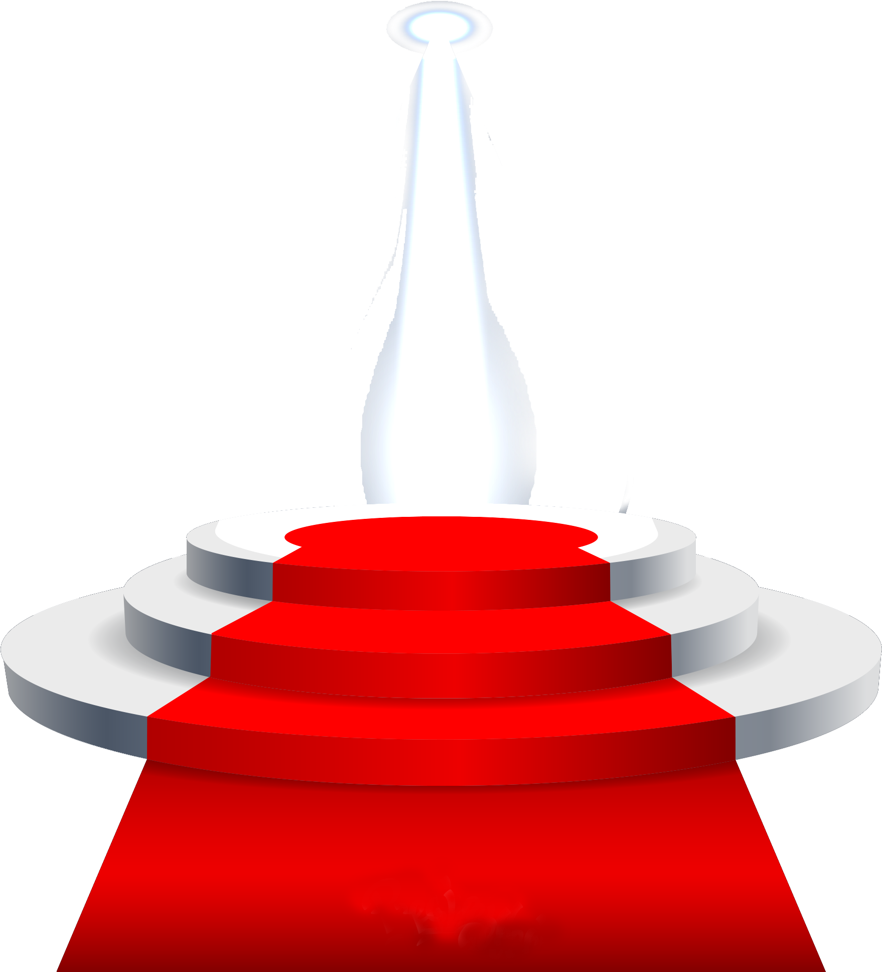 Red Carpet Stage Transparent (2083x2083), Png Download