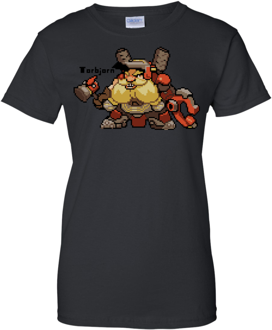 Overwatch Shirt Torbjorn Pixel Name Watchauto - T-shirt (1155x1155), Png Download