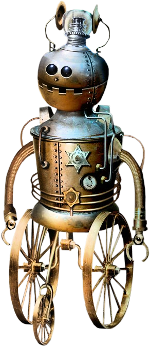 Tube Png Steampunk - Carriage (523x775), Png Download