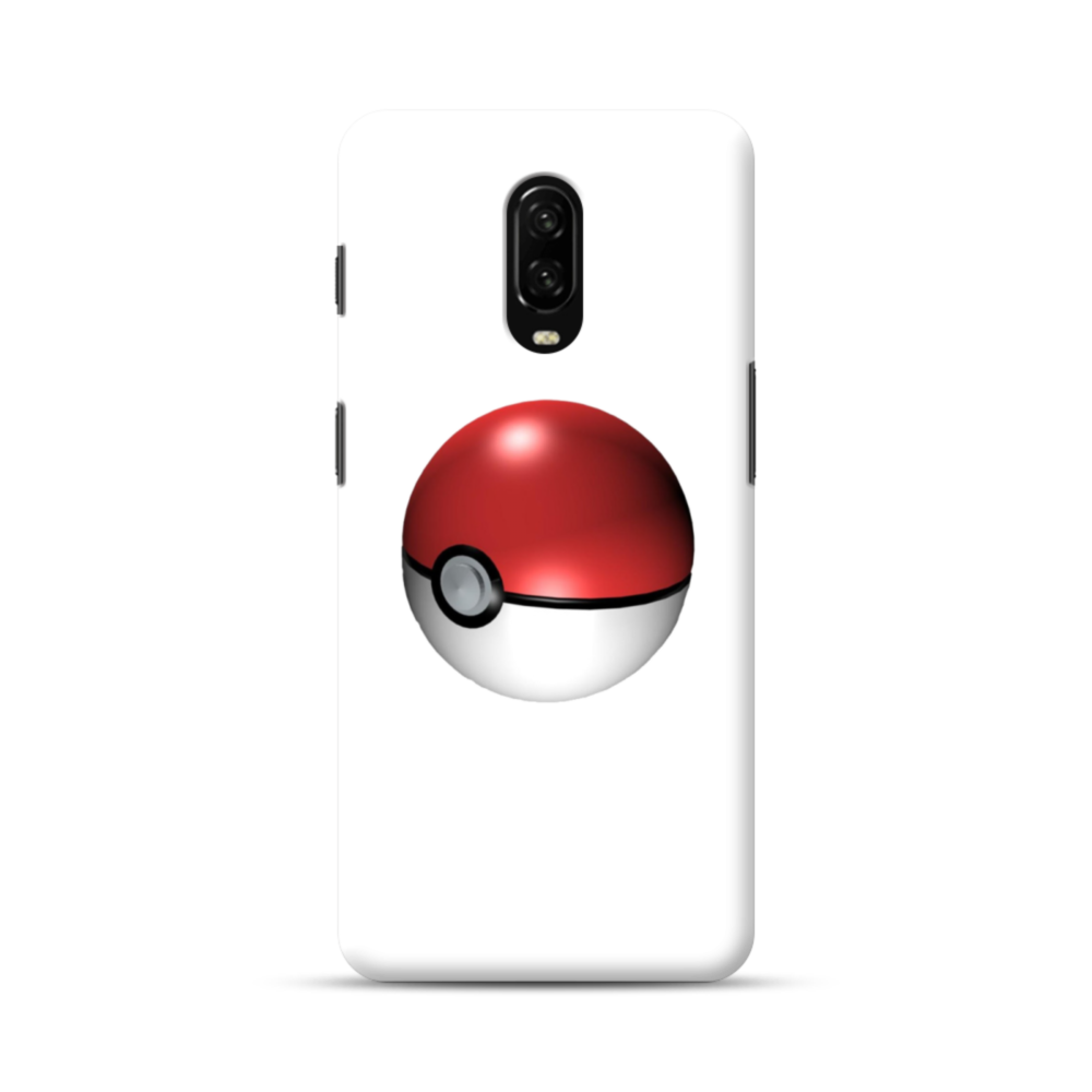 Pokemon Go Ball Oneplus 6t Case - Mobile Phone (1000x1000), Png Download