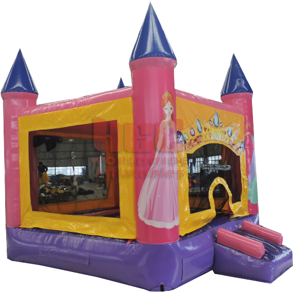 Princess Bounce Right - Inflatable (1000x750), Png Download