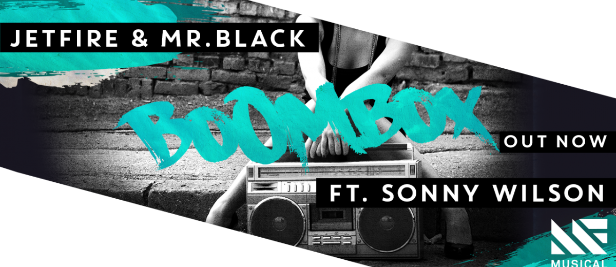 Black Join Forces For Massive Festival Anthem “boombox” - Flyer (1200x520), Png Download