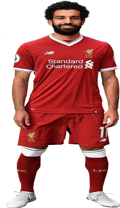 Mohamed Salah Vs Harry Kane - Mohamed Salah Png 2017 (495x721), Png Download