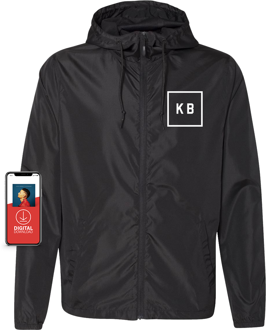 Black Windbreaker Experiment Digital Album - Kane Brown Hoodies (1000x1250), Png Download